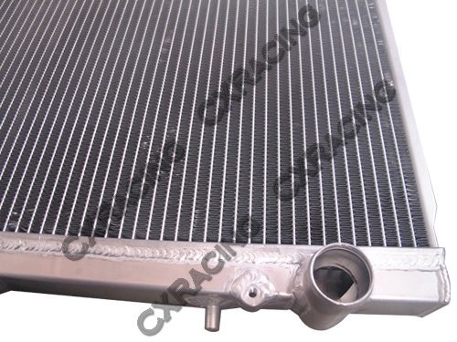 CXRacing Aluminum Cooler Radiator For 89-94 Nissan 240SX S13 SR20DET SR20 Engine - Picture 6 of 10