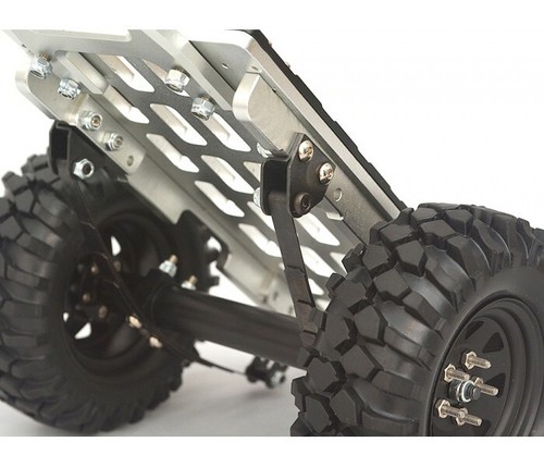 BRQ80136 Team Raffee Co. 1/10 Aluminum Trailer w/ Wheels & Spring Leafs - Picture 6 of 6