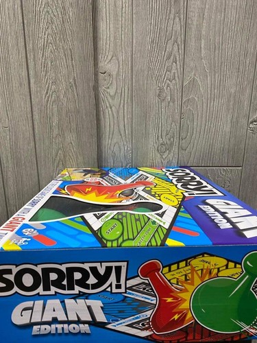 Hasbro Gaming SORRY GIANT EDITION Board Game Indoor Outdoor Brand New Sealed - Picture 4 of 5