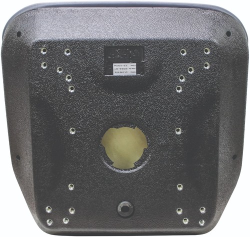 Toro Gray Vinyl Seat Replaces 104-4620, 49-8130, 75010, 100-3187, 104-7620, More - Picture 2 of 10