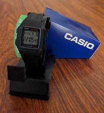 Casio Men's F201WA-1A Black Resin Digital Sports Watch