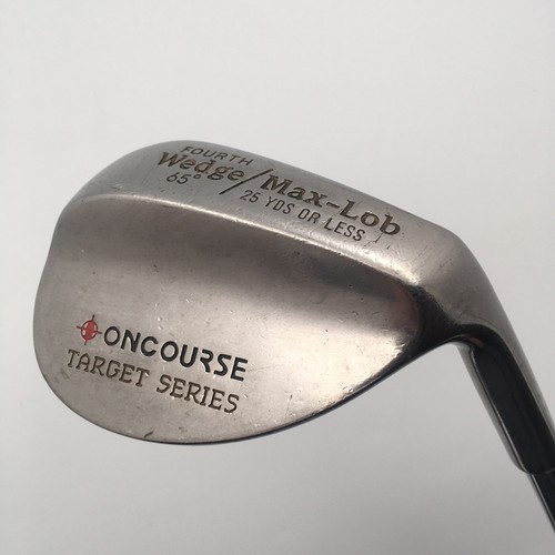 OnCourse Target Series Max-Lob Fourth Wedge 65* RH R400 Steel Shaft - Picture 7 of 7