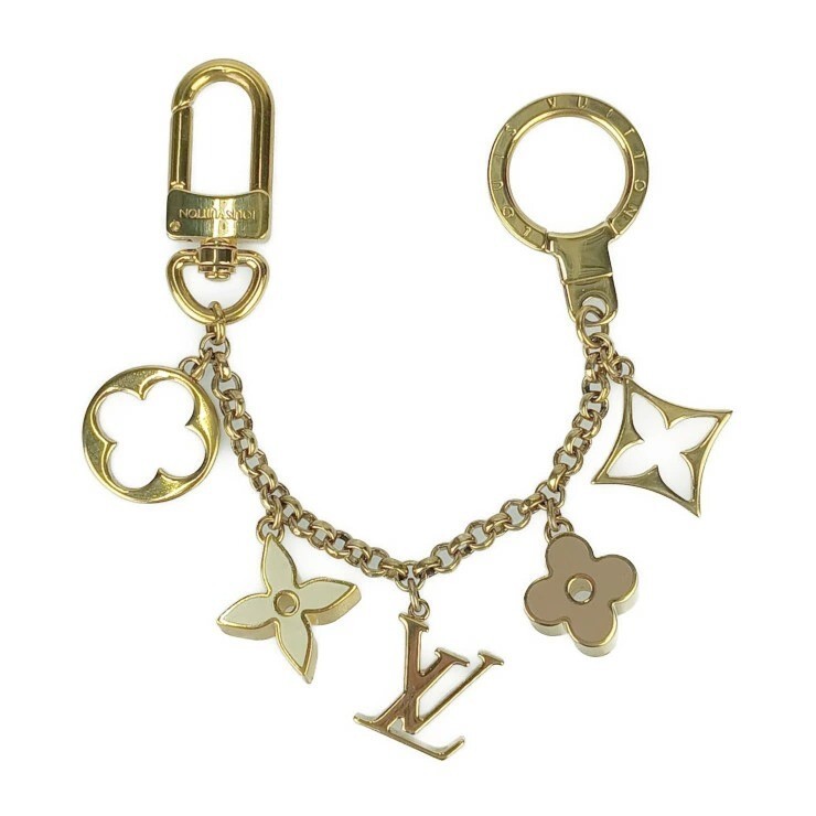 【SALE／55%OFF】 LOUIS Gold Charm Bag Monogram Do Fleur Chain M65111 VUITTON アクセサリー