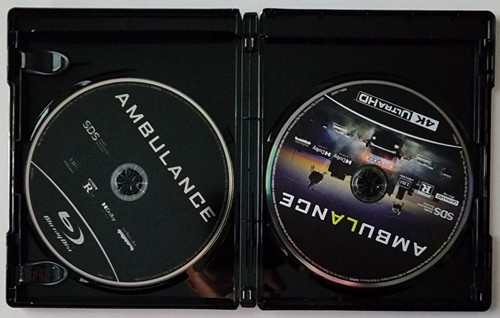 AMBULANCE 4K ULTRA HD BLU RAY 2 DISC SET + SLIPCOVER FREE USA SHIPPING - Picture 3 of 3