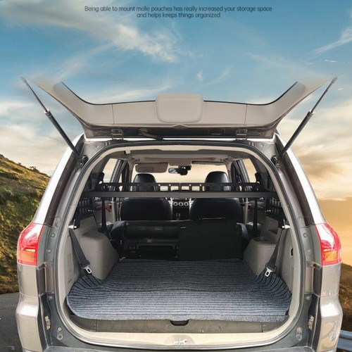 Organizador de bastidores de almacenamiento de maletero de coche para Mitsubishi Pajero Shogun Sport 2013-2015 - Imagen 9 de 9