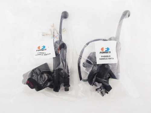 HONDA CL100 70-72 BLACK HANDLEBAR SWITCH BLOCK LEVER HEADLIGHT INDICATOR HORN - Bild 4 von 4