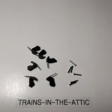 LIONEL COUPLER PLASTIC KNUCKLE WITH SPRING 9050-56 6 PIECES WITH 6 TC-23 RIVETS.