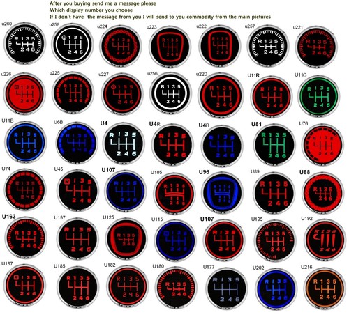 ALFA Romeo SPEED SHIFT GEAR KNOB RED LED ILLUMINATED 166 159 147 156 GT - Picture 11 of 20