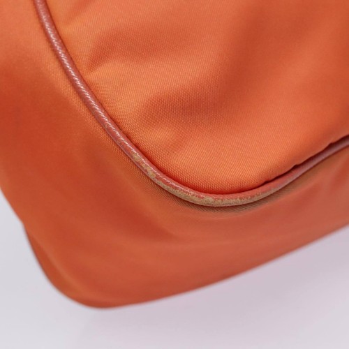 Prada Tessuto Orange Synthetic Shoulder Bag Authentic - 第 5/24 張圖片