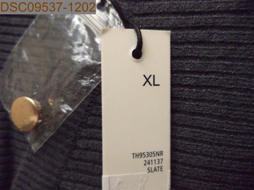 T Tahari Women's Button Front Cardigan, XL, Slate Blue, TH95305NR, 884484438968 - Bild 5 von 6