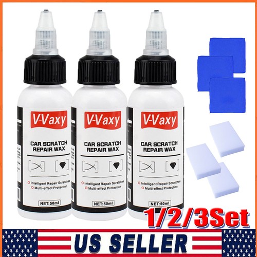 1-3X Ultimate Paint Restorer V-Vaxy Car Scratch Repair Wax, Car Buff Out Scratch - Picture 2 of 39