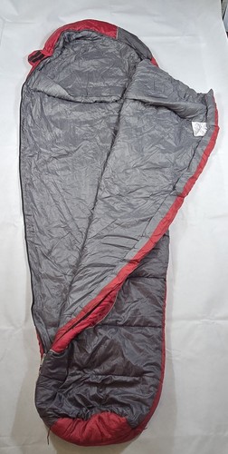 Coleman Xylo Sleeping Bag. Large. 220x80/50. Red & Grey + Bag. - Picture 3 of 11