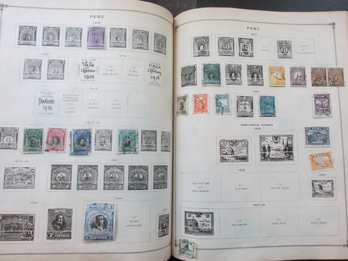 Scott International Junior Stamp Album 1930 With 3000 Stamps used - Picture 20 of 24