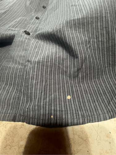 Wrangler Men’s Button down Shirt Sz 3XL Gray NWT - Picture 8 of 8