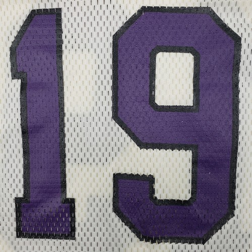 Vintage 80s Rawlings Northwestern Wildcats Practice Jersey #19 Action Taylored L - Picture 7 of 20