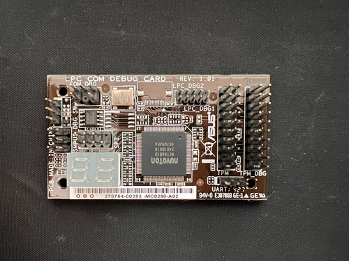 ASUS LPC COM Debug Card - Mainboard Diagnosegerät - Bild 4 von 7