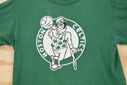 Boston Celtics Larry Bird #33 Hardwood Classics Jersey Style T-Shirt Medium - Picture 8 of 17