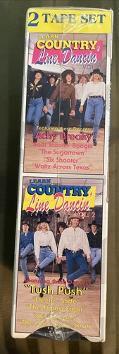 Learn Country Line Dancing Volumes 1 & 2 VHS Tapes 1992 Greg James Productions - Picture 6 of 8