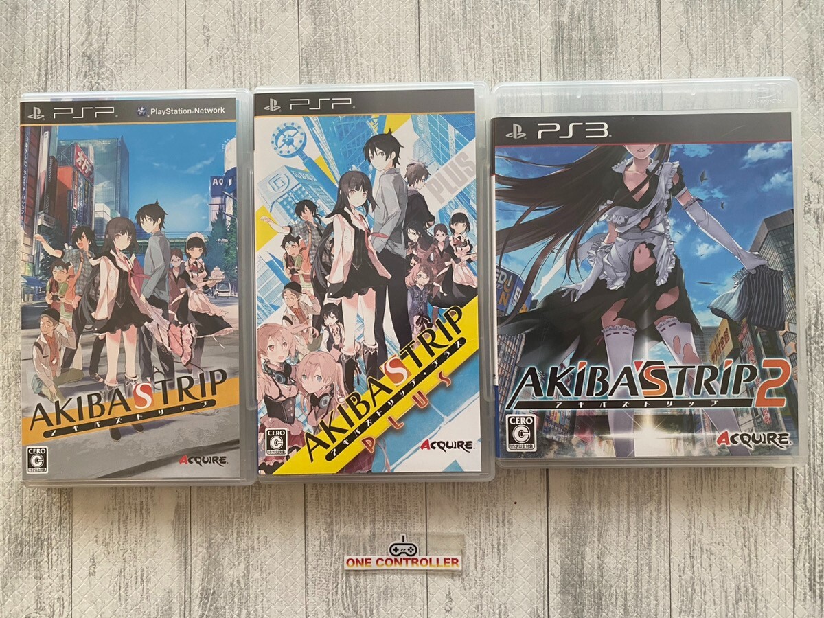 AKIBAS TRIP AKIBA'S TRIP アキバズトリップ 2セット SONY PSP & PS3 AKIBA'S TRIP & Plus & 2 set from Japan | eBay
