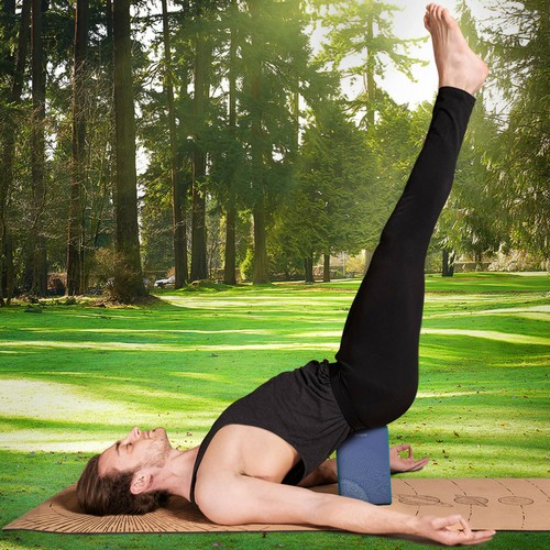 RDX Yoga Bloques Antideslizantes Alta Densidad Espuma Eva Ladrillo Fácil Agarre Superficie - Imagen 107 de 172