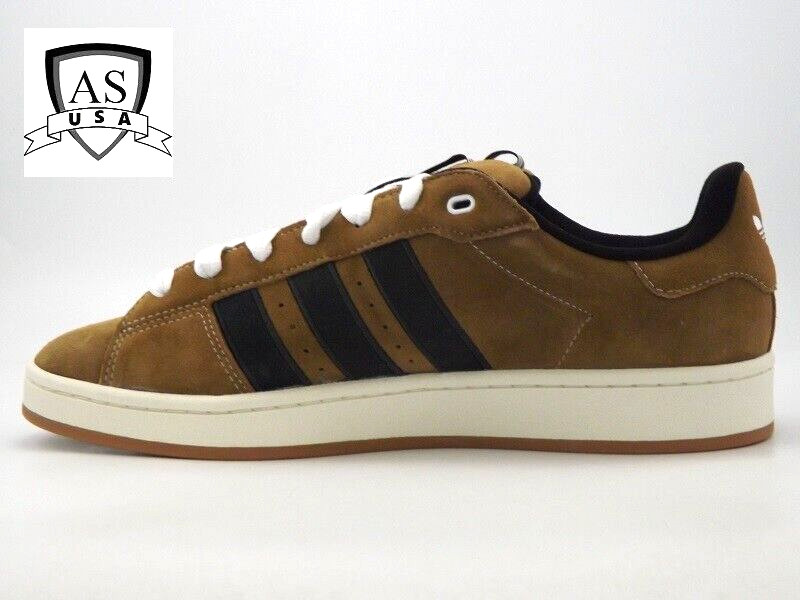 ADIDAS CAMPUS 00S YNUK SHOES Size 13 Brown Desert/Black /White IE2175 thumbnail 3