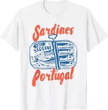 Sardines Tinned Fish Retro Graphic For Men Women T-Shirt