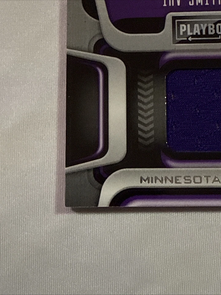2020 PANINI PLAYBOOK IRV SMITH JR HOT ROUTES /299 VIKINGS - Image 4 of 4