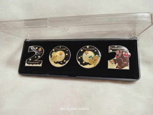 2002 Salt Lake City Winter Olympic Games 5 Pin Set In Case - Olympics Vintage - Picture 1 of 4