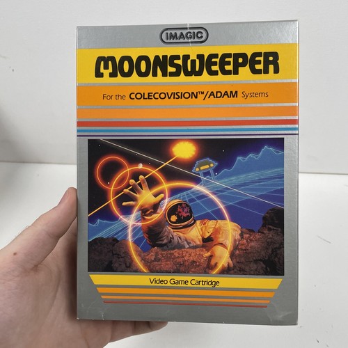 🔥Moonsweeper (ColecoVision) Complete In Box W/ Manual CIB Imagic *RARE*🔥 - Picture 6 of 12
