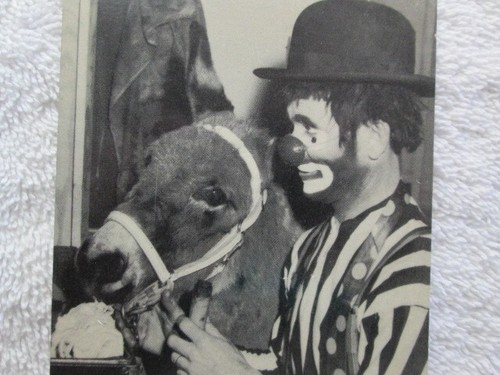 Vintage Ricky The Clown, Detroit Children Television History Postcard - Picture 2 of 4