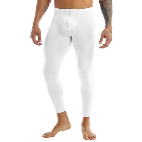 Herren Pyjamas locker dünn lang Unterhosen Eis Seide Unterwäsche weiche Hose Beachwear - Bild 61 von 83