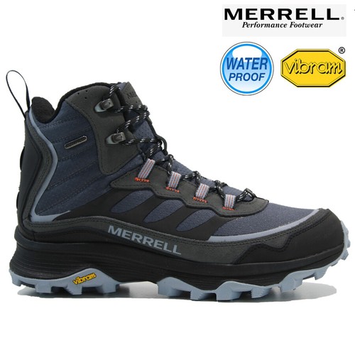 BOTAS DEPORTIVAS MERRELL PARA HOMBRE CAMINAR SENDERISMO TÉRMICAS IMPERMEABLES VIBRAM AL AIRE LIBRE NUEVAS - Imagen 10 de 25