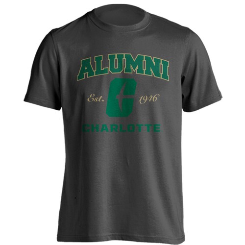 University of North Carolina Charlotte UNC 49ers Alumni Tee Kurzarm T-Shirt - Bild 11 von 13