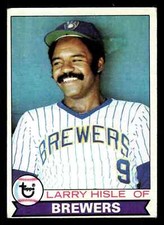 1979 Topps Larry Hisle #180 - Milwaukee Brewers