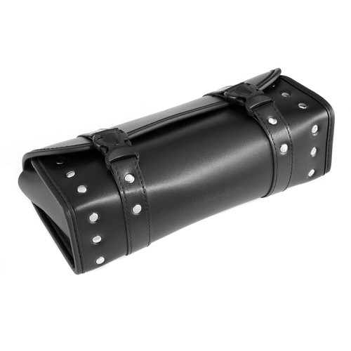 Tool Bag Fork Handlebar Saddlebag For Yamaha V Star XVS 650 950 1100 1300 Custom - Picture 10 of 11