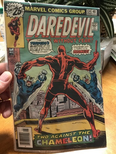 Daredevil Comic Book #134 Marvel Comics 1976 Fine - Picture 1 of 8