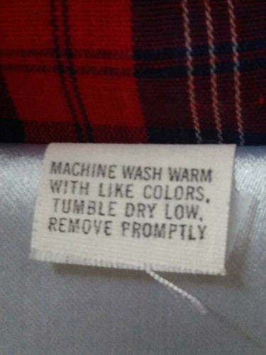Wrangler Women's Button Down Long Sleeve Plaid Striped Shirt Red/Blue Size 16 - Picture 5 of 11