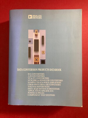 Analog Devices Data Conversion Products Databook 1988 - D/A & A/D Wandler
