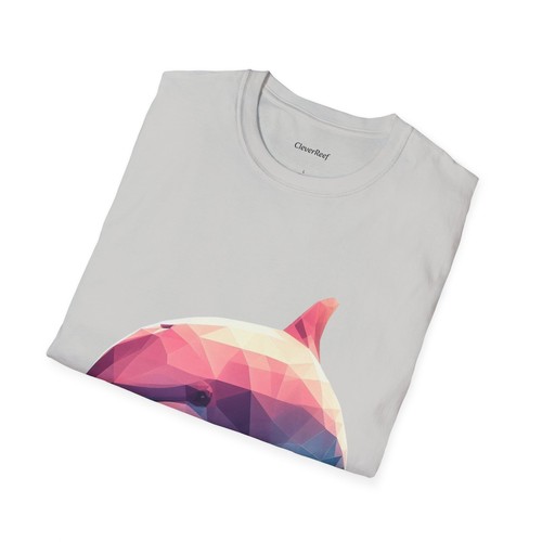 Pink River Dolphin Unisex T-Shirt 100% Ring-Spun Cotton Gift School Vacation - Picture 18 of 70