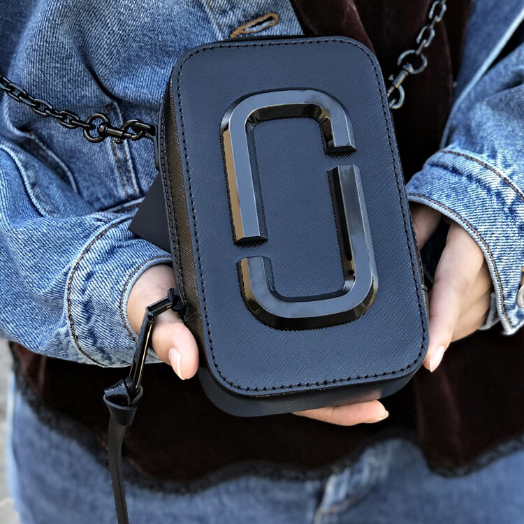 Marc Jacobs Black DTM The Hot Shot Bag