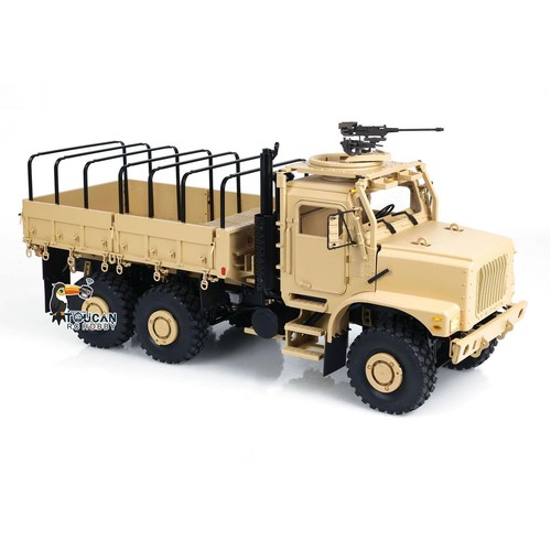 CROSSRC 1:12 Scale TC6 RTR Military Crawler Truck 6WD RTR Car Light Sound Smoke - Picture 7 of 12