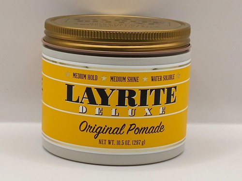 Layrite Deluxe Original Pomade 297g – Starker Halt & Glanz für perfektes Styling - Bild 1 von 4