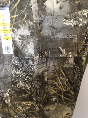 Realtree Max-1 XT Mens Hunting Cargo Camo Pants Draw Cord 3XL XXXL 48-50 NWT - Picture 7 of 15