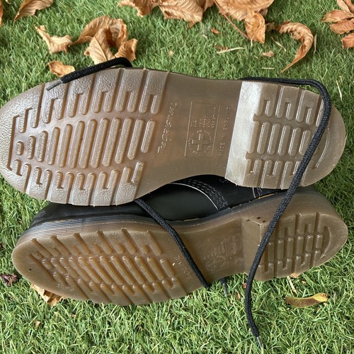 Dr. Martens 200 Joules Sicurezza Generale Doppia Cucitura UK7 Made England Dms Docs - Foto 3 di 12