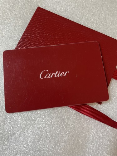 Cartier Tank Must Watch Int'l Limited Warranty Card With SLEEVE France - Bild 2 von 10