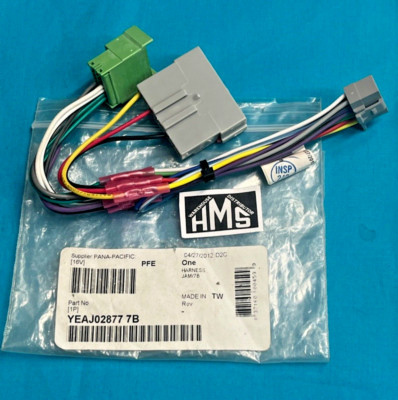 PSO YEAJ02877 7B  PANA-PACIFIC  WIRING HARNESS - RADIO HARN CQDP103/CQC1100