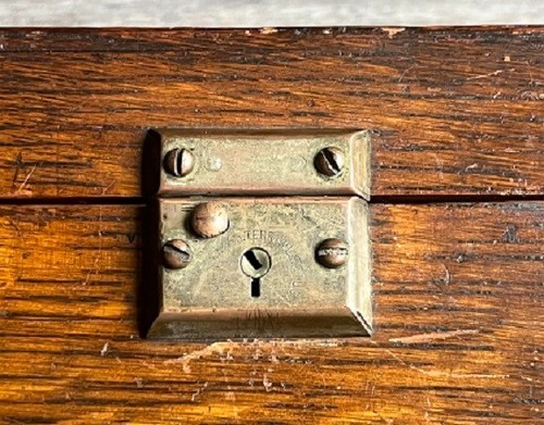 Antikes elektrisches Instrument der Firma Leeds & Northrup Philadelphia in Eichenbox - Bild 7 von 18