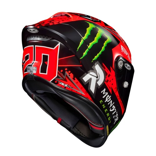 HJC RPHA 1 Fabio Quartararo Replica ECE 22.06 Motorcycle Helmet, FIM Homologated - Picture 6 of 7