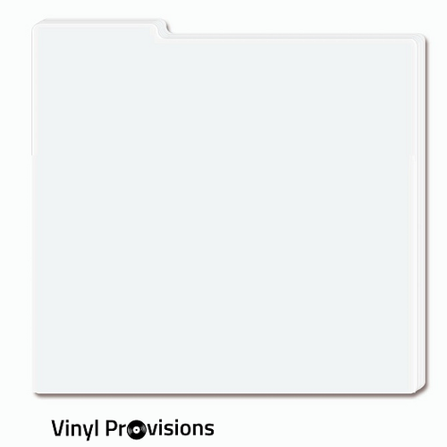 White Record Dividers for 12" Vinyl Record Collections 15 | 20 | 25 - Picture 2 of 4