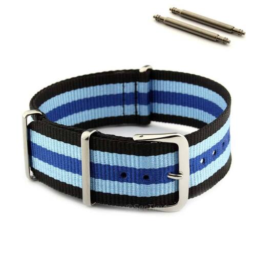 Cinturino Orologio Nylon Nato Militare Esercito Subacqueo G10 16 18 20 22 24 MoD MM - Foto 22 di 62